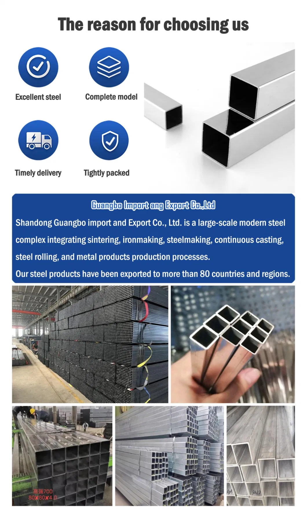 Tubesquare Tubesquare Pipesqure Hollow Sectionseamless Square Tube